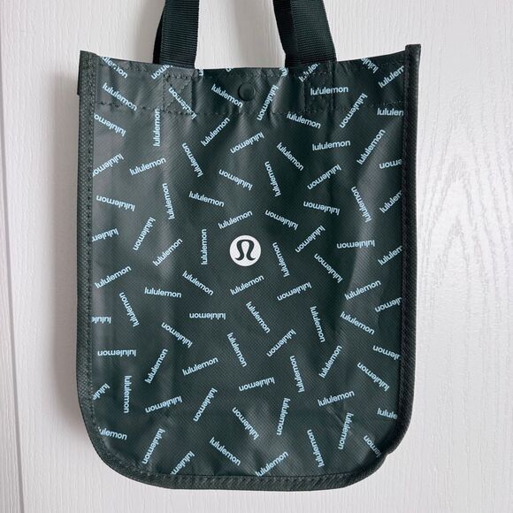 Lululemon Reusable Shopping Bag Small Green - Picture 1 of 4